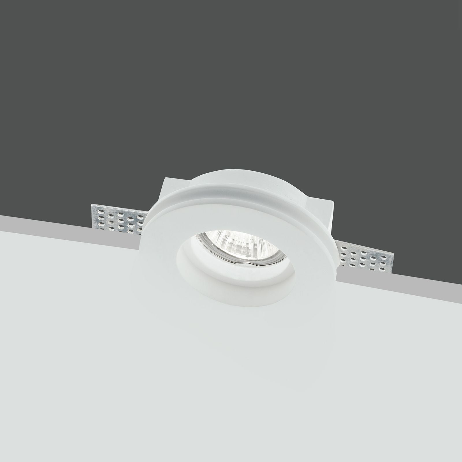Incasso in gesso verniciabile da integrare nel cartongesso portalampada GU10 incluso collezione SPIRIT rotondo-quadrato Incasso in gesso verniciabile da integrare nel cartongesso portalampada GU10 incluso collezione SPIRIT rotondo-quadrato